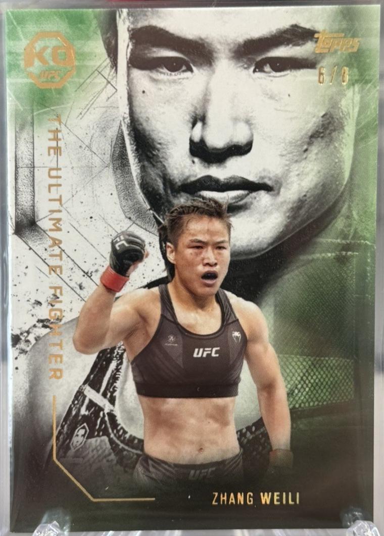 Zhang Weili [Gold] #UF-13