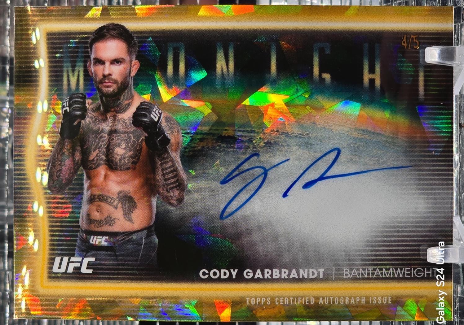 Cody Garbrandt [Daybreak] #HNS-CG