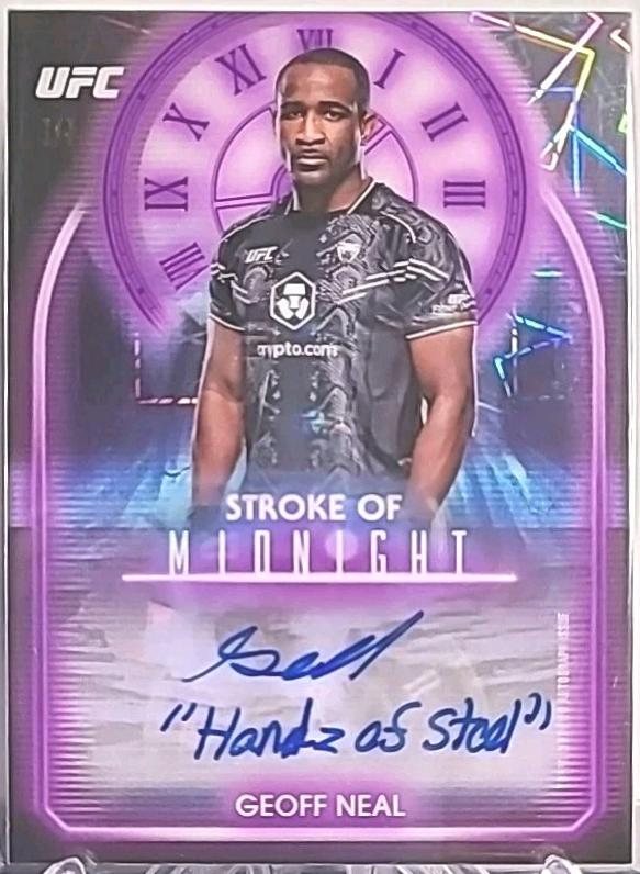 Geoff Neal [Black Light] #SMA-GN