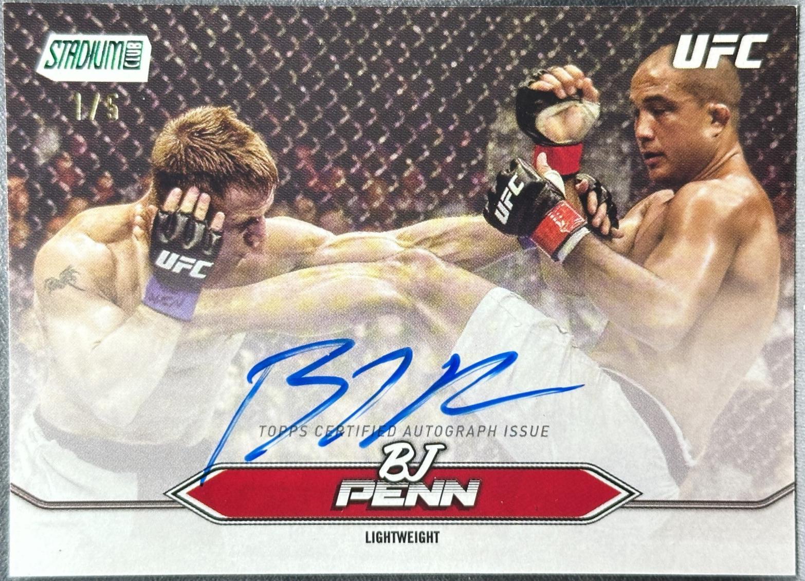BJ Penn [Green] #BCA-BJP
