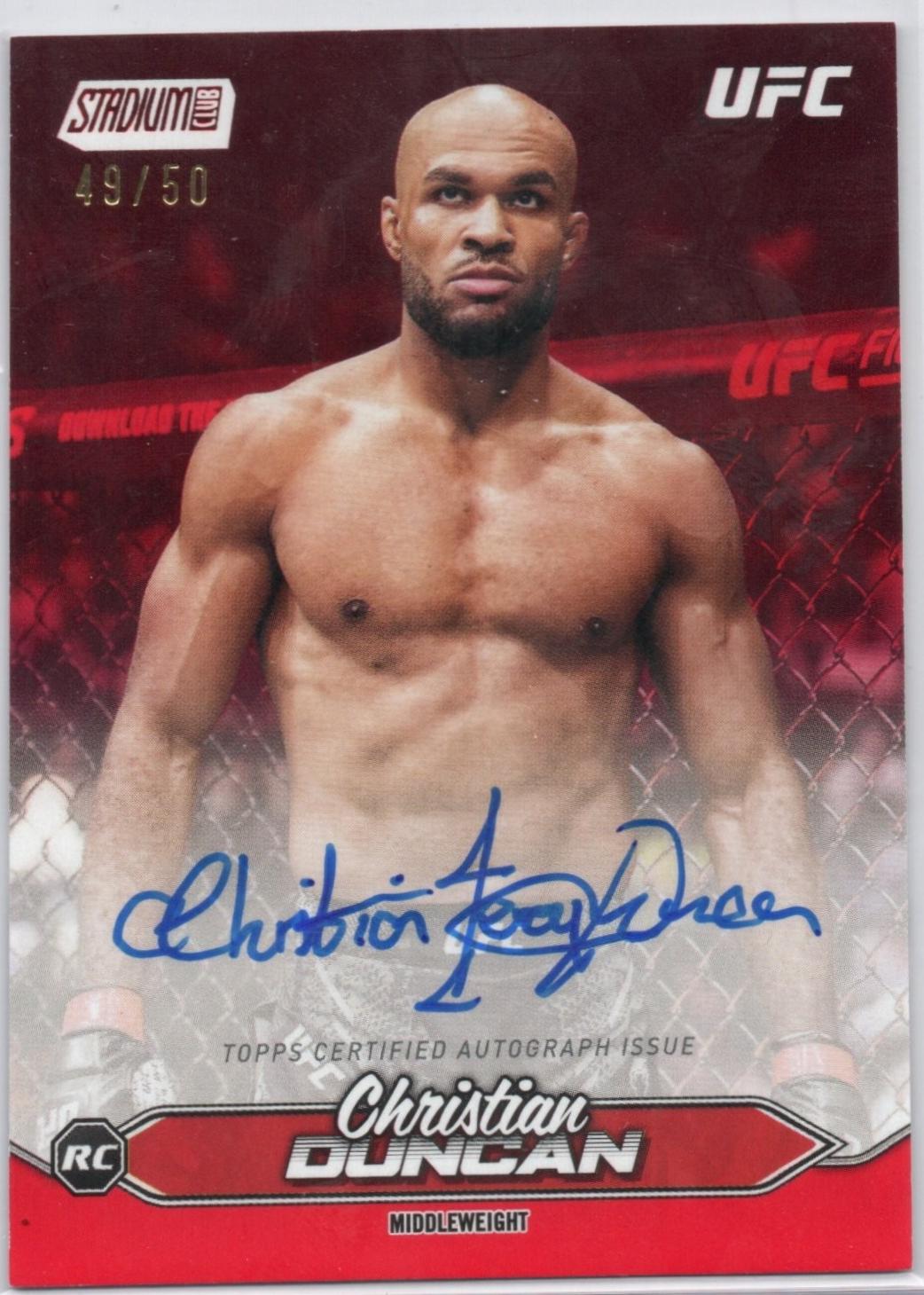 Christian Duncan [Red] #BCA-CDN