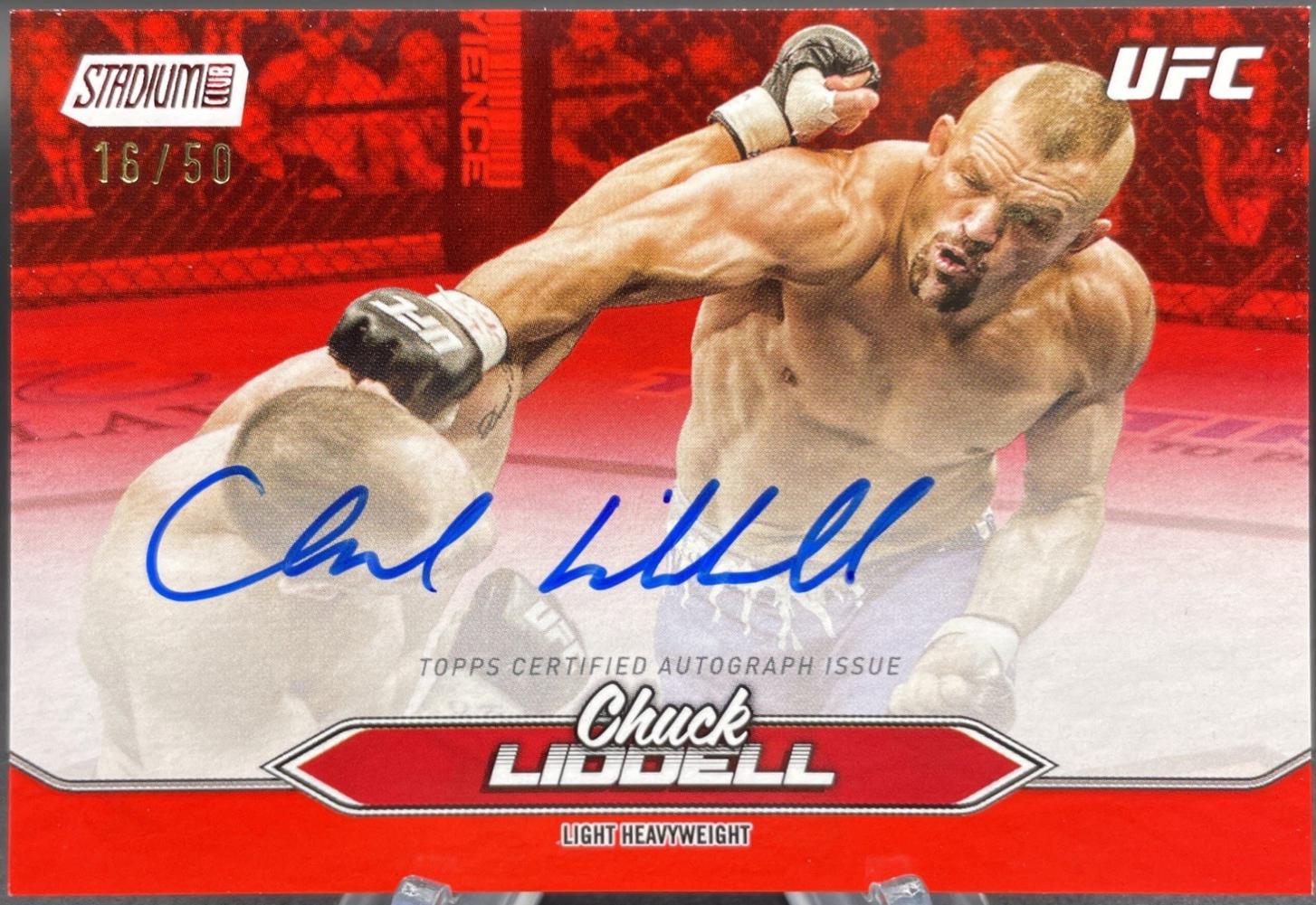 Chuck Liddell [Red] #BCA-CLL