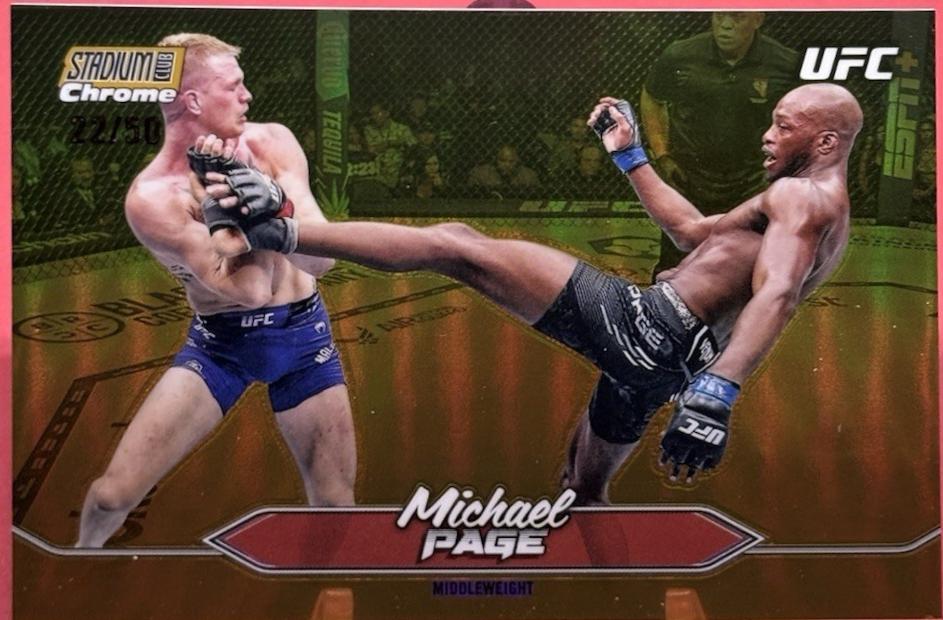 Michael Page [Gold Refractor] #C-162