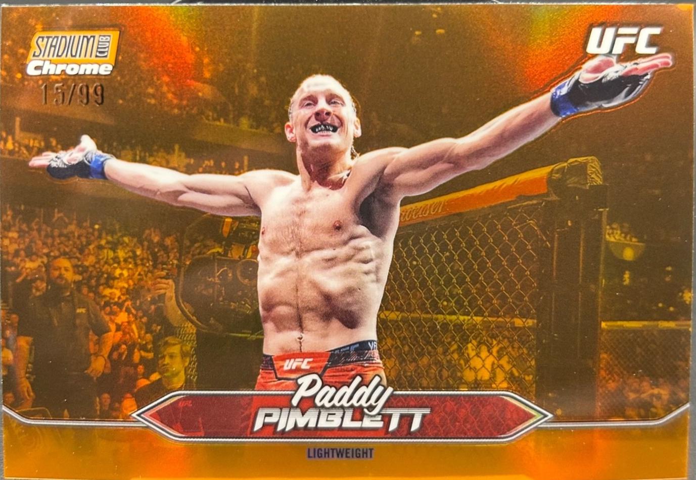 Paddy Pimblett [Orange Refractor] #C-194