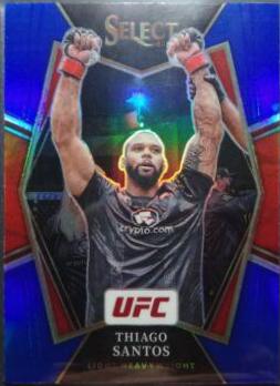 Thiago Santos [Blue Prizm] #144