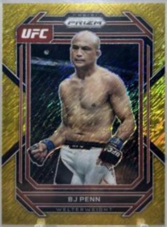 BJ Penn [Gold Shimmer] #123