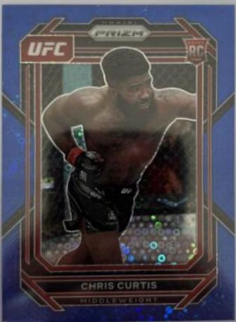 Chris Curtis [Under Card Blue] #105