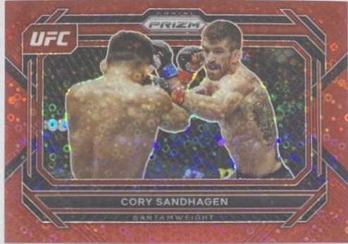 Cory Sandhagen [Under Card Red] #40
