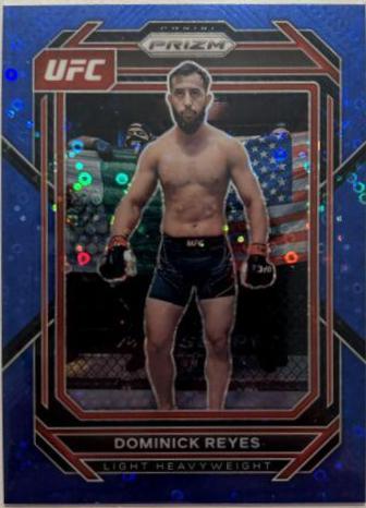 Dominick Reyes [Under Card Blue] #185