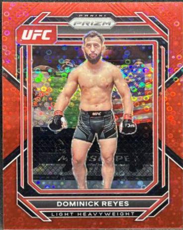 Dominick Reyes [Under Card Red] #185