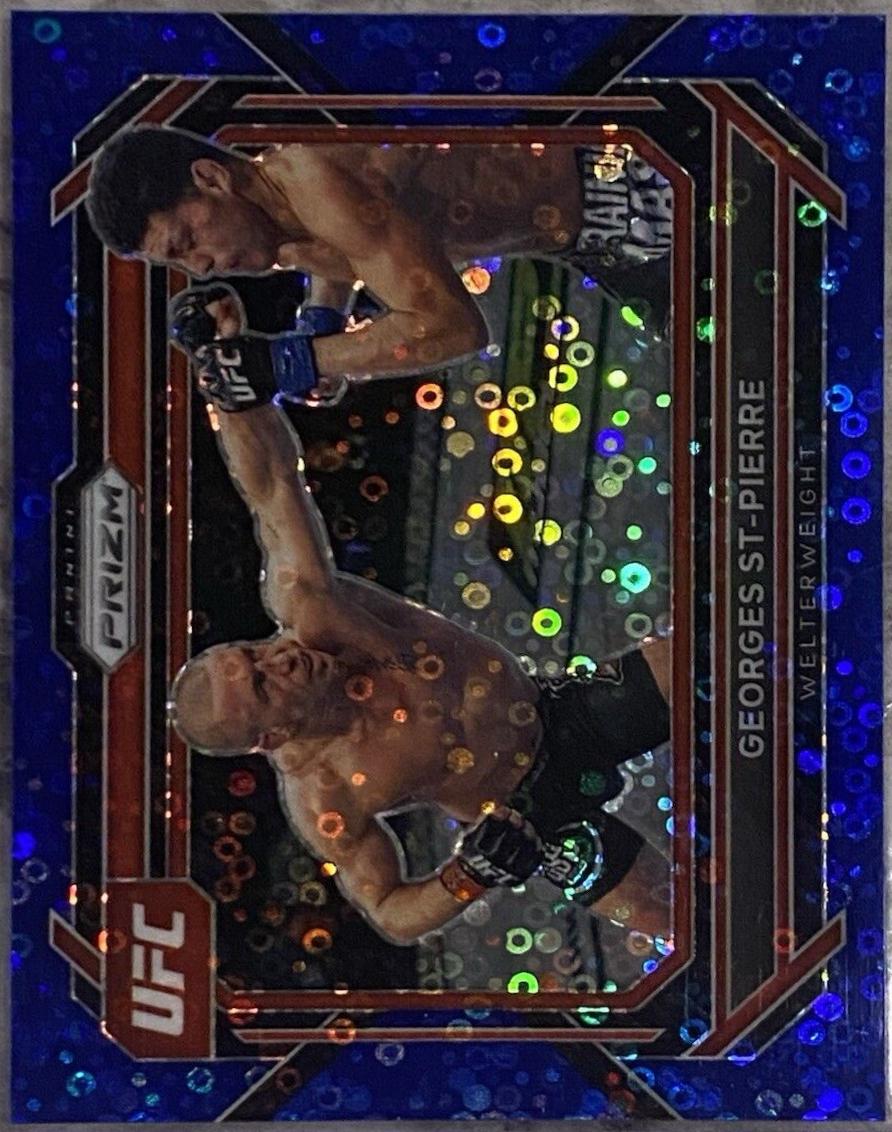Georges St Pierre [Under Card Blue] #32