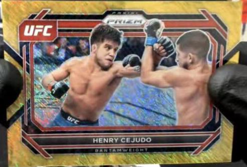 Henry Cejudo [Gold Shimmer] #52