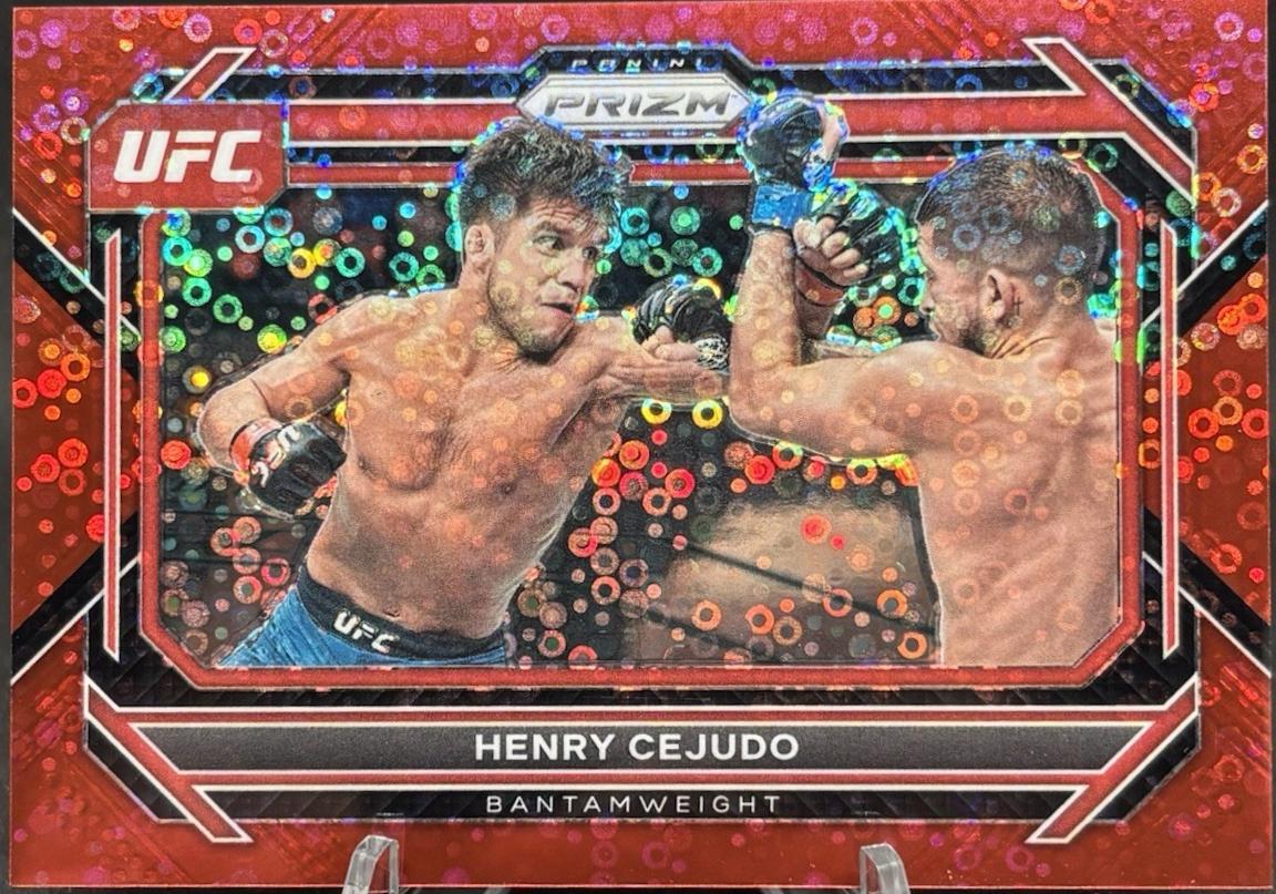 Henry Cejudo [Under Card Red] #52