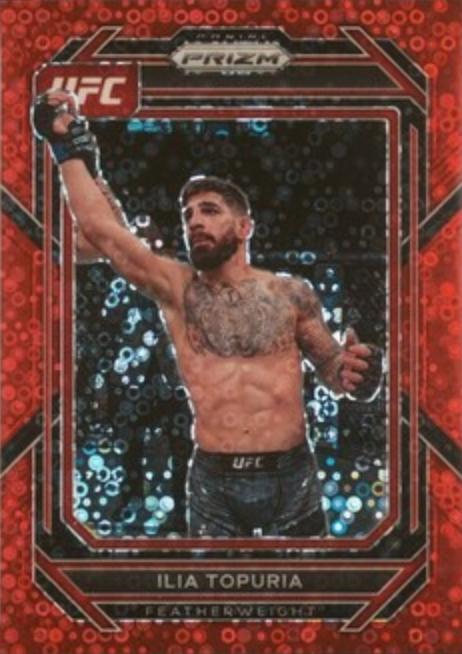 Ilia Topuria [Under Card Red] #167