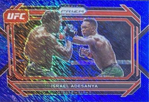 Israel Adesanya [Blue Shimmer] #82