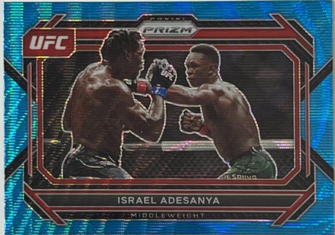 Israel Adesanya [Blue Wave] #82