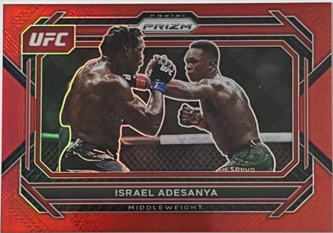 Israel Adesanya [Red] #82
