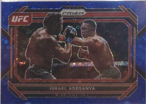 Israel Adesanya [Under Card Blue] #82