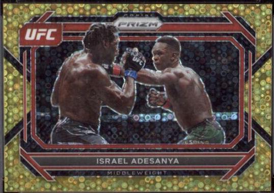 Israel Adesanya [Under Card Gold] #82