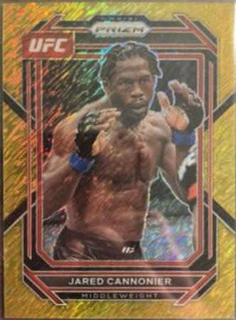 Jared Cannonier [Gold Shimmer] #129