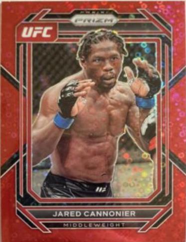 Jared Cannonier [Under Card Red] #129