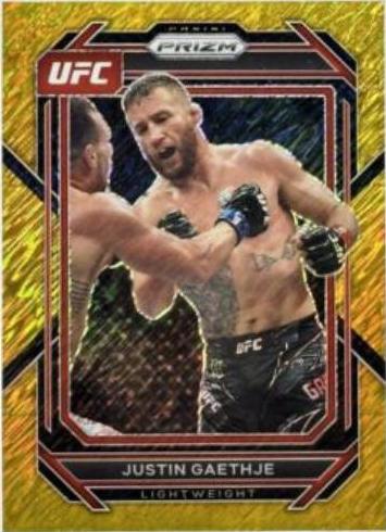 Justin Gaethje [Gold Shimmer] #110