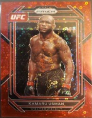 Kamaru Usman [Under Card Red] #120