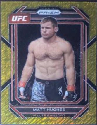 Matt Hughes [Gold Shimmer] #142
