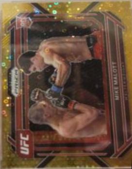 Mike Malott [Under Card Gold] #19