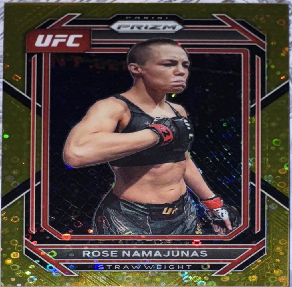 Rose Namajunas [Under Card Gold] #136