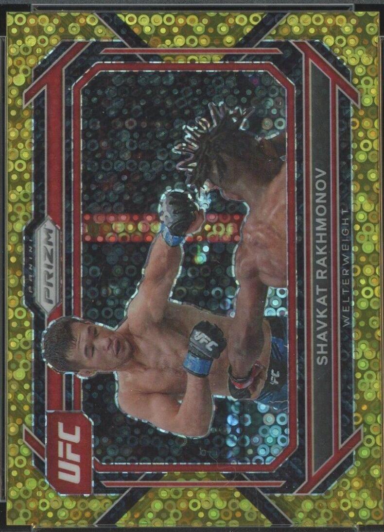 Shavkat Rakhmonov [Under Card Gold] #81