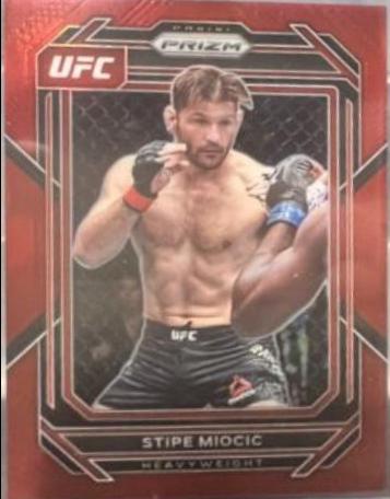 Stipe Miocic [Under Card Red] #196