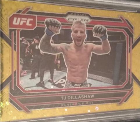 TJ Dillashaw [Under Card Gold] #3