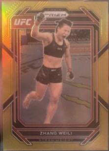 Zhang Weili [Under Card Gold] #198