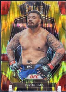 Justin Tafa [Gold Flash] #198