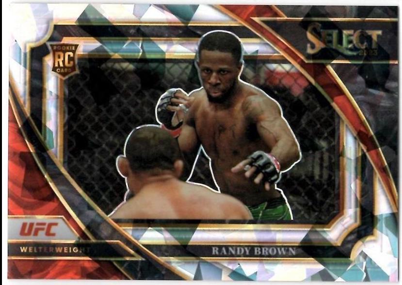 Randy Brown [Cracked Ice] #340