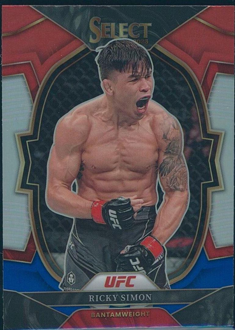 Ricky Simon [Red Blue Prizm] #91
