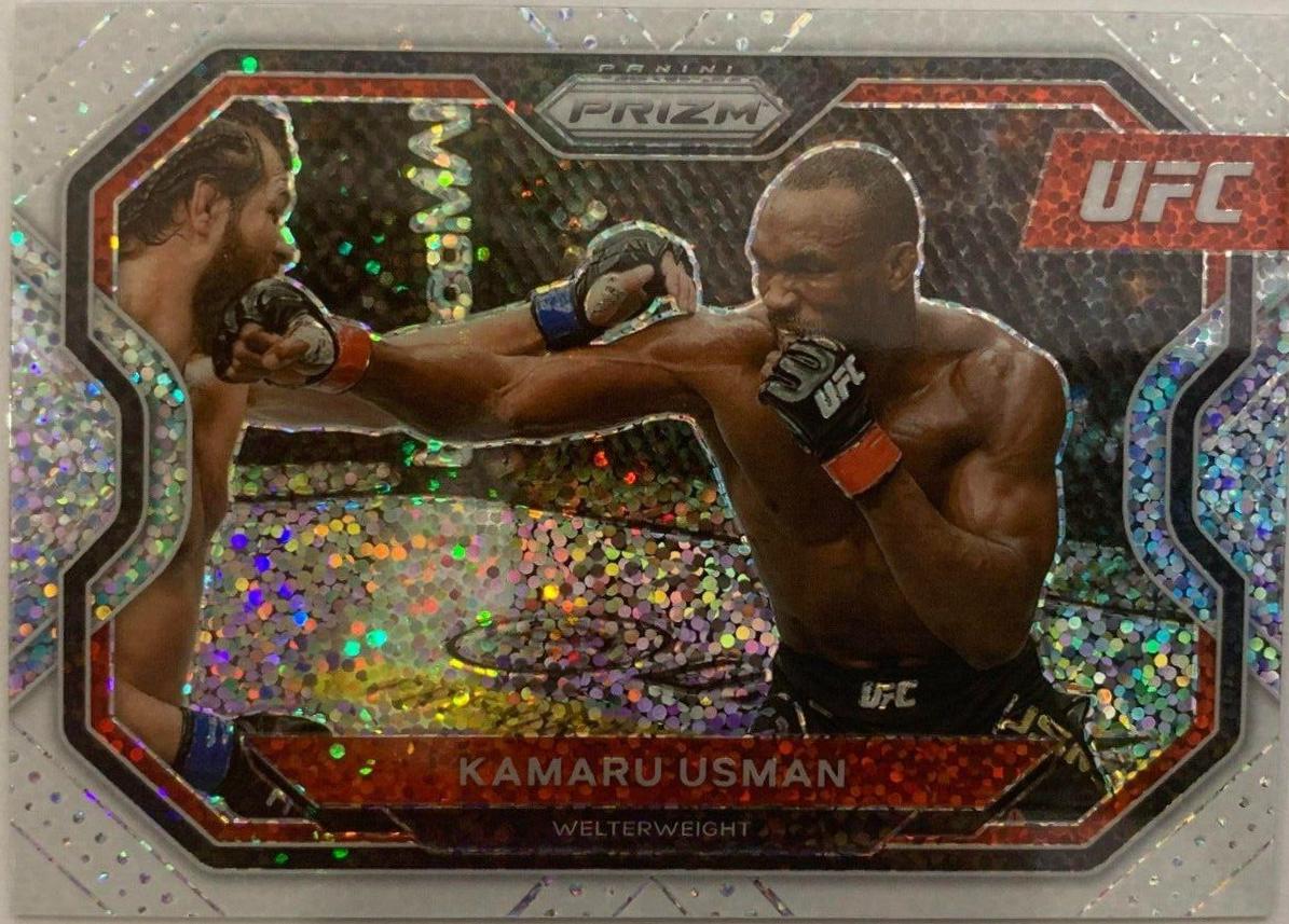 Kamaru Usman [White Sparkle] #151