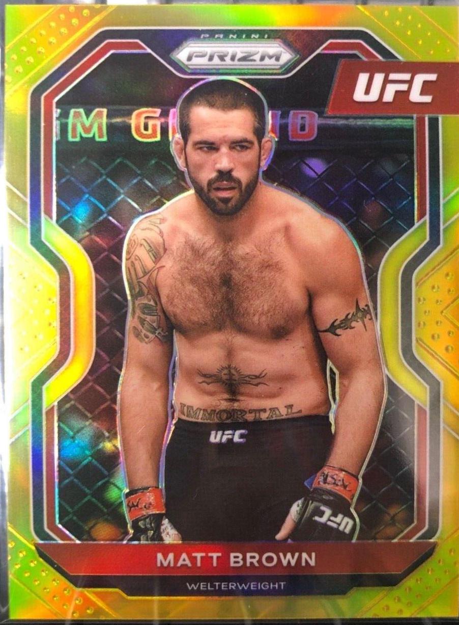 Matt Brown [Gold] #67