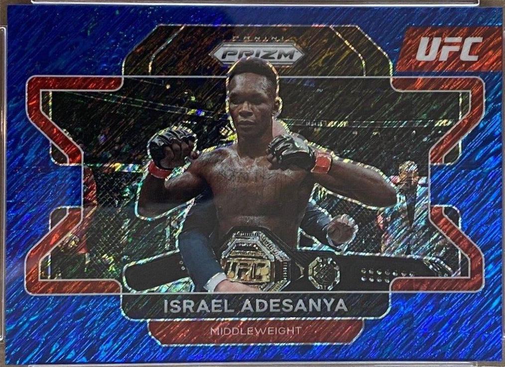 Israel Adesanya [Blue Shimmer] #23