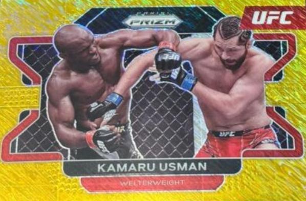 Kamaru Usman [Gold Shimmer] #54