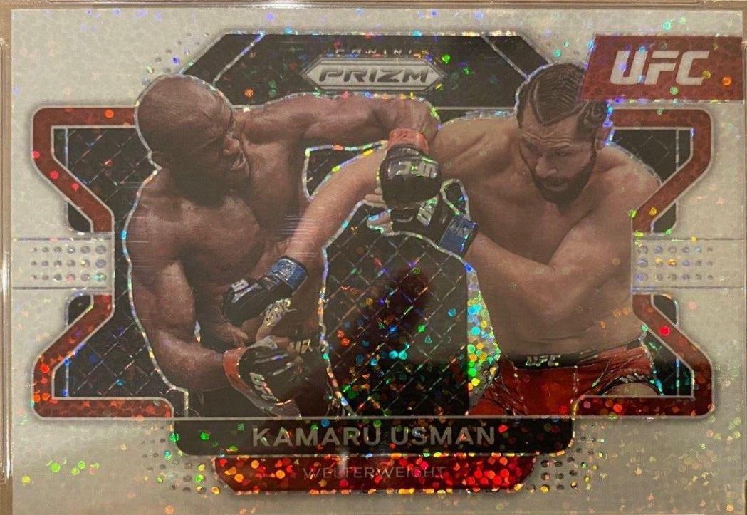 Kamaru Usman [White Sparkle] #54
