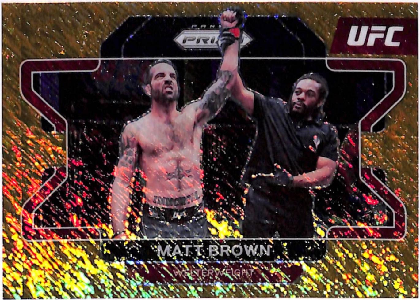 Matt Brown [Gold Shimmer] #76