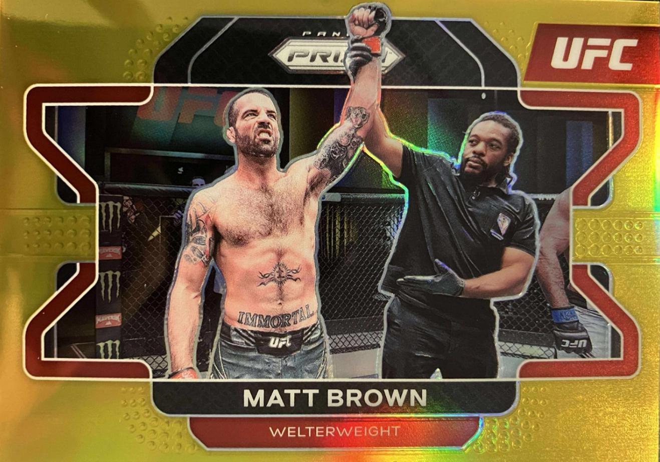 Matt Brown [Gold] #76