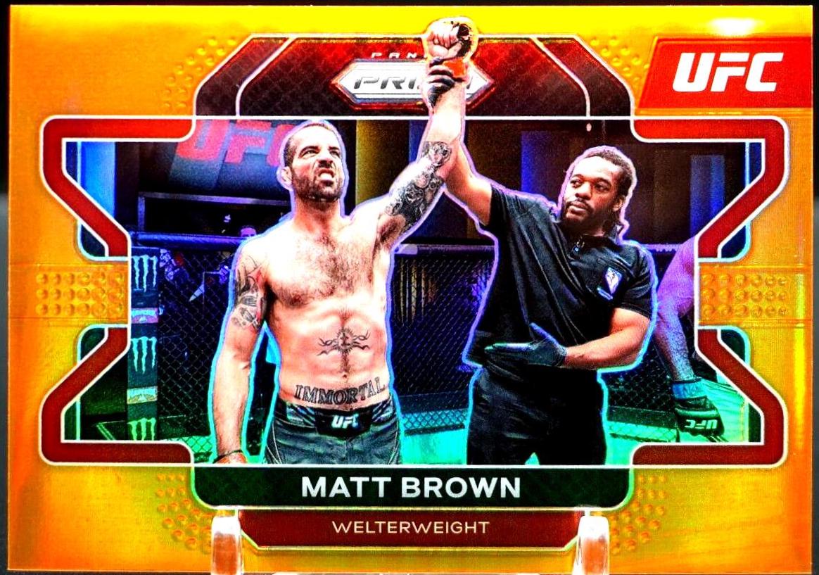 Matt Brown [Orange] #76