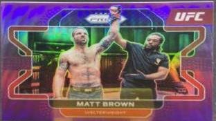 Matt Brown [Purple] #76