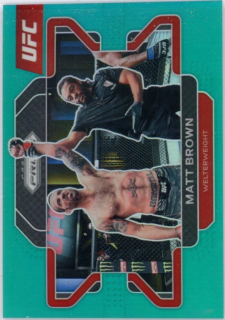 Matt Brown [Teal] #76