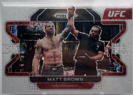 Matt Brown [White Sparkle] #76