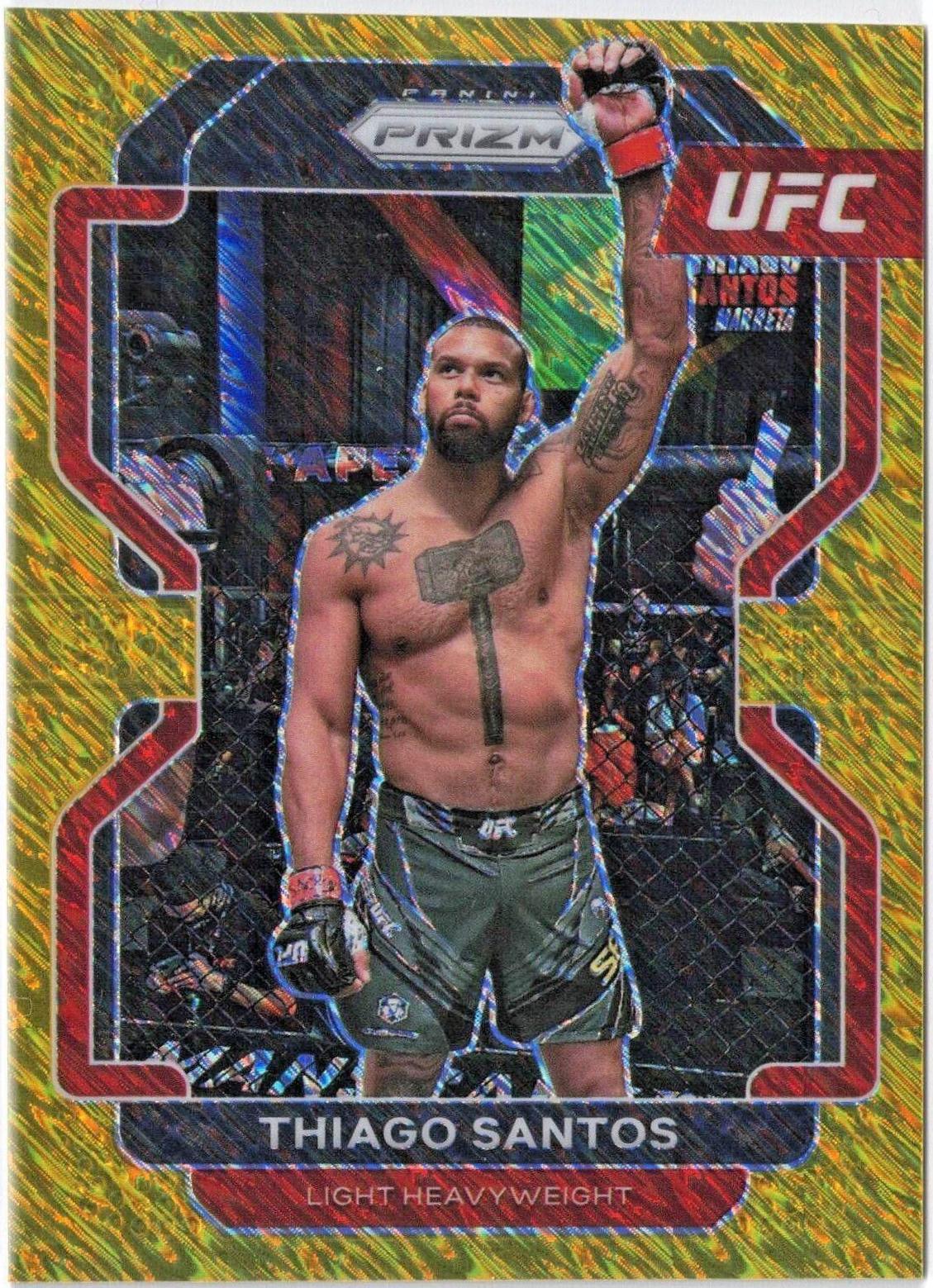 Thiago Santos [Gold Shimmer] #124