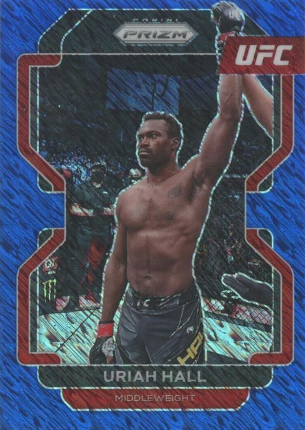 Uriah Hall [Blue Shimmer] #154